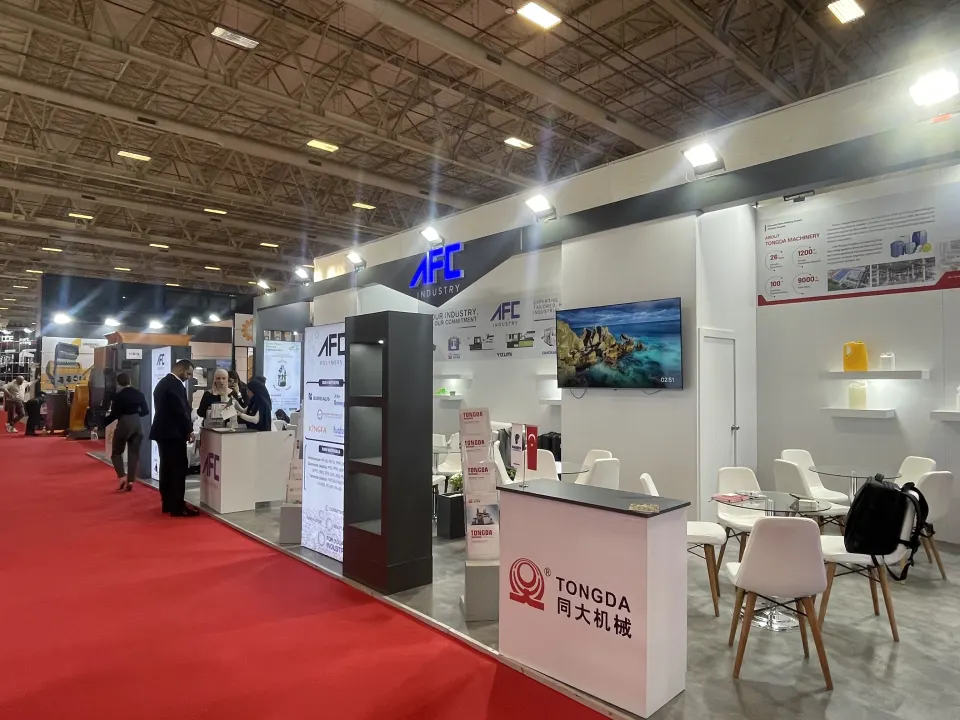 Stand Tongda en Turquie, décembre 2025