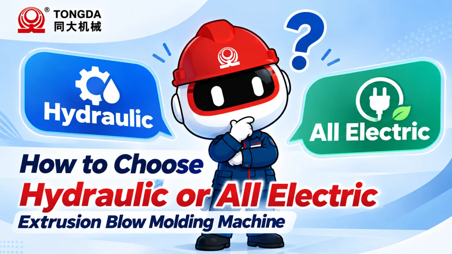Hydraulic or all-electric extrusion blow molding machine selection guide
